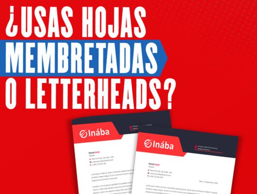 Letterheads u hojas membretadas